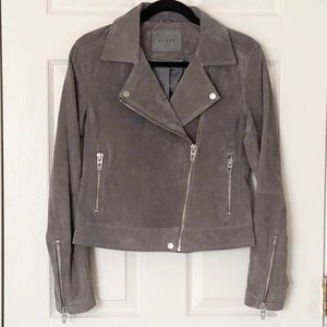 Blank NYC suede moto jacket NWOT